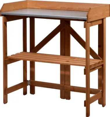 Produktbild von dobar Praktischer Pflanztisch ausKiefernholz, zusammenklappbar, 85x44x89cm