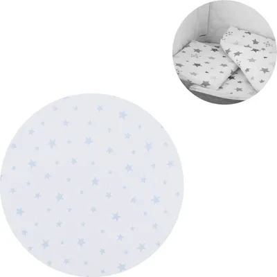 Produktbild von Chipolino 4-teiliges Bettwäsche Set, Kissen, Kissenbezug, Steppdecke, Bettlaken hellblau