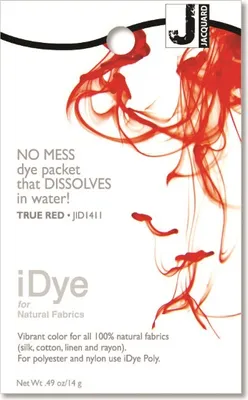 Produktbild von Jacquard Jacquard iDye Natural 14 gr Rot