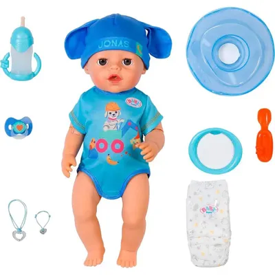 Immagine prodotto di BABY born Jonas Click & Play 43 cm, bambola, maschio, 3 anni, per bambini e bambine, 430 mm, multicolore