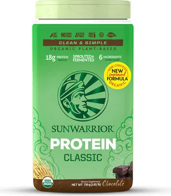 Produktbild von Sunwarrior Protein Classic 750g Chocolate