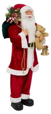 Produktbild von Weißer weihnachtsmann gava, rot, h. 120 cm - Feeric Lights & Christmas