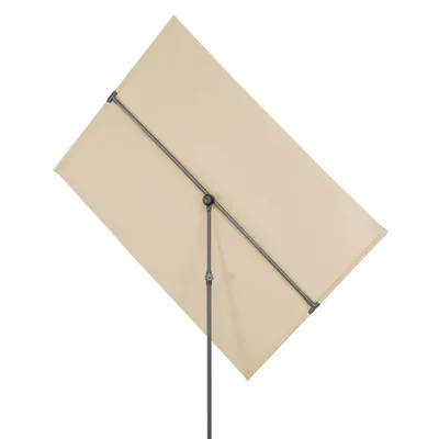 Produktbild von Balkonschirm Avellino rechteckig, ca. 180 x 130 cm, Farbe:natur