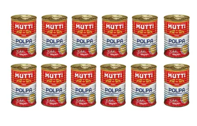 Produktbild von Mutti Polpa Feinstes Tomaten-Fruchtfleisch 392ml / 400g (6er Pack)