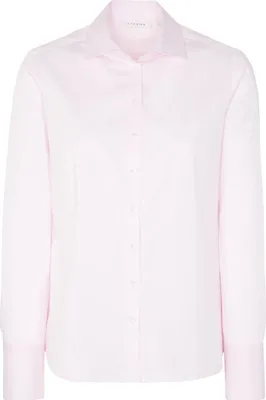 Produktbild von Eterna - Damen LANGARM Bluse, SATINBINDUNG, (5352 D708), Größe:42, Farbe:Rosa (85)