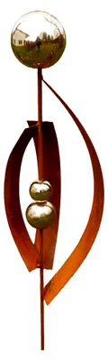 Produktbild von Gartendeko Roststab 117 cm für den Außenbereich