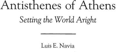 Produktbild von Antisthenes of Athens