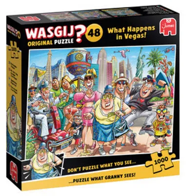 Produktbild von Wasgij Original 48 - Was in Vegas passiert - Puzzle 1000 Teile