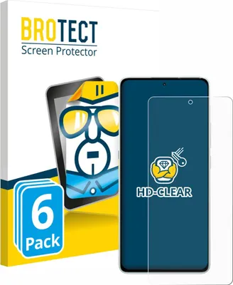 Produktbild von 6x Für Xiaomi Redmi Note 14 5G Schutzfolie BROTECT Displayschutz Display Schutz Folie Klar Transparent