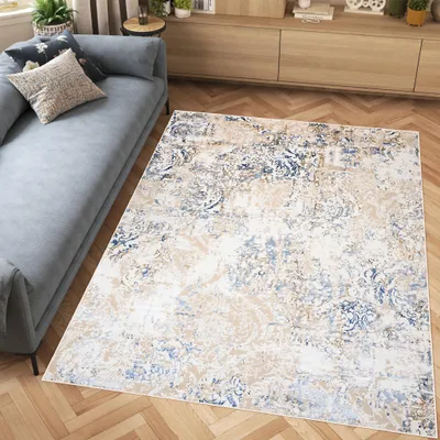 Obrázok produktu pre Tapiso koberec HERA Modern Cream Beige Obývacia izba Spálňa 140 x 200 cm