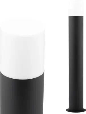 Obrázek produktu pro Zahradní lampa LED sloupková E27 TUBA Graphite 60cm DALLAS GOLDLUX (Polux)