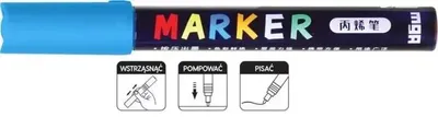Produktbild von Acrylmarker 1-2mm azur (6 Stück) M&G