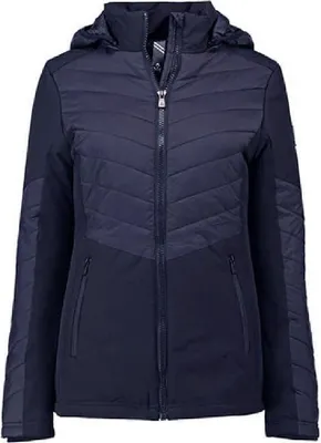 Produktbild von Kjelvik Damen Winterjacke Outdoorjacke Stepjacke navy Poly-Down wasserdicht warm Sport Gr. 40