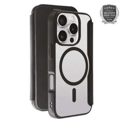 Produktbild von MAG PREMIUM Wallet für iPhone 16 Pro, 2.0m Drop-Protection, MagSafe Suport (64227) Handyhülle