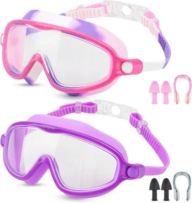 Produktbild von Kinderbrille 2er-Pack, UV-Schutz, großes Sichtfeld, wasserdicht
