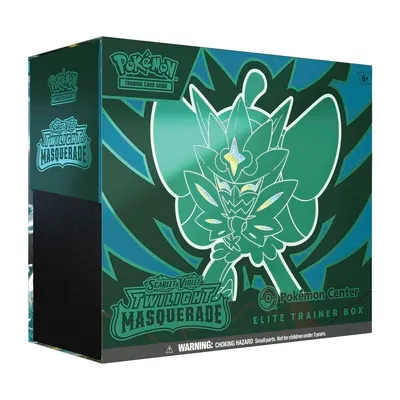 Produktbild von Pokémon Scarlet & Violet Twilight Masquerade Pokemon Center Elite Tainer Box