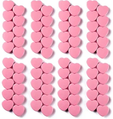 Produktbild von Kleine rosa Magneten 80 Stück stark