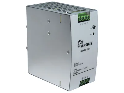 Produktbild von Argus Hutschienennetzteil SDN24-240 (24 Volt, 240 Watt)