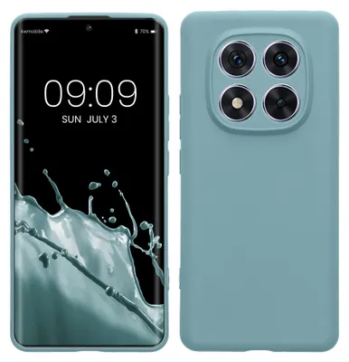 Produktbild von kwmobile Handyhülle für Xiaomi Redmi Note 14 Pro 5G / Poco X7 Hülle - weiches Handy Silikon Case - Schutzhülle Cover - Antique Stone