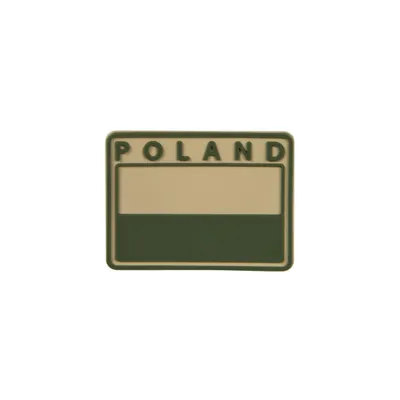 Zdjęcie produktu dla Helikon-Tex Flaga PL Sut Poland Patch - PVC - dostępna w kilku wersjach, kolor: Khaki