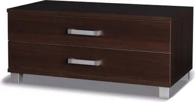 Produktbild von Niedrige Kommode ANDOVER - Kastanie Wenge