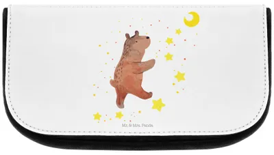 Produktbild von Mr. & Mrs. Panda Kosmetiktasche Bär Träume - Weiß - Geschenk, kosmetiktäschchen, Schminktasche, Organizer, Teddy, aufbewahrungstasche, Traum, Traumdeutung, Träumen