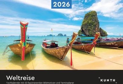 Produktbild von Weltreise - KUNTH Tischkalender 2026