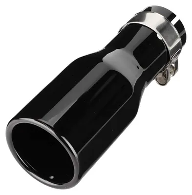 Immagine prodotto di Terminale di scarico - Acciaio inossidabile - 200 mm - Universale - Nero