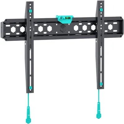 Immagine prodotto di Supporto TV universale per schermi da 43 a 85 pollici, fino a 68 kg, estremamente sottile, VESA 75x75-600x400, versatile, nero
