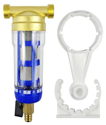 Produktbild von 360-Grad-Hochdruck-Wasserfilter mit wiederverwendbarem Filter