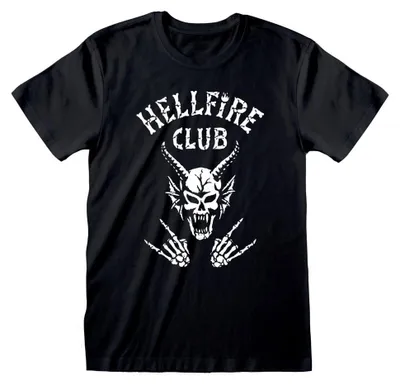 Obrázok produktu pre Tričko Stranger Things HFC Skull, veľkosť XL