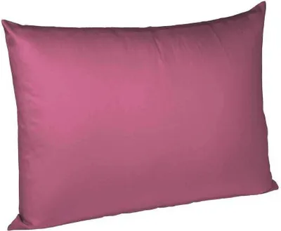 Produktbild von Fleuresse Mako-Satin-Kissenbezug uni colours himbeere 5015