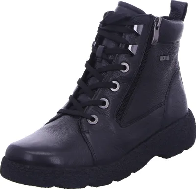 Zdjęcie produktu dla Caprice buty damskie sznurowane 29143-37, 29143-38, 29143-39 CAP-9-25250-43 czarny nappa 37