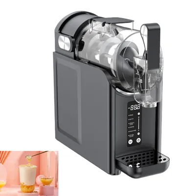 Produktbild von Slushie-Maschine 2L, Getränkemixer für gefrorene Drinks, Margaritas, Frappes und Shakes, 5 Touchscreen-Programme