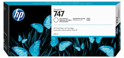 Produktbild von HP 747 Gloss Enhancer Tintenpatrone DesignJet 300 ml (P2V87A)