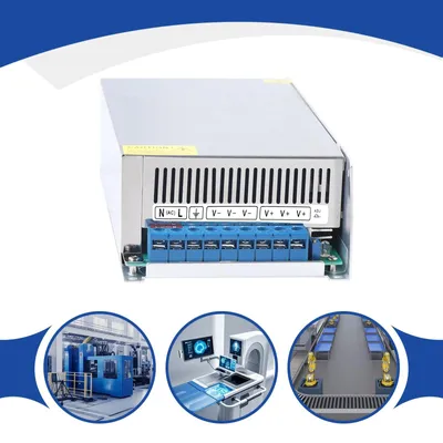 Produktbild von Netzteil - Schaltnetzteil AC-DC - Eingang AC 220V ±15% 50/60Hz - Ausgang DC 48 V 20 A - 1000 W - Einphasig - Silber