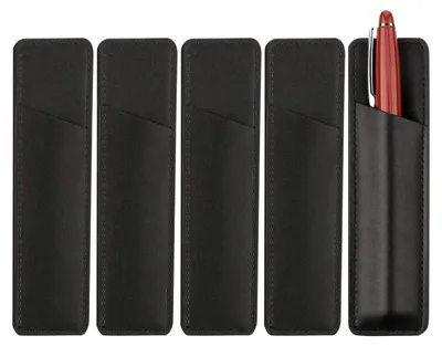 Produktbild von 5-teiliger magnetischer Stifthalter, schwarz, magnetischer Stifthalter für den Kühlschrank, kreativer Stifthalter, magnetischer Stifthalter für das Whiteboard