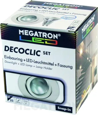 Produktbild von Megatron LED-Einbauspot Set MT75400
