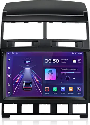 Image de Für Touareg 7L 2002-2010 Autoradio GPS Navi WIFI BT SWC RDS Android14 USB DAB 8Kern 12+256G