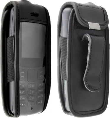 Obrázek produktu pro Ledertasche mit Gürtelclip für Nokia 106 (2018)