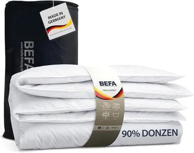 Produktbild von Famanu Duvet 155 x 220 cm 90% Daunen – Hypoallergen Winterdecke – 100