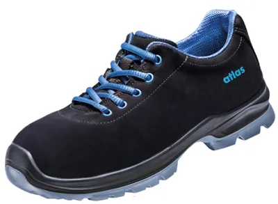 Produktbild von Atlas Sicherheitshalbschuh SL 60 S2 ESD SRC DGUV W12 Gr. 43 schwarz/royalblau