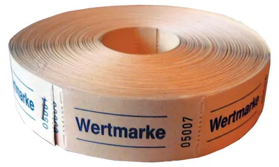 Produktbild von Herlitz 791830 Neutrale Wertmarken, 5x1000 Abrisse, farblich sortiert (1, 5x1000