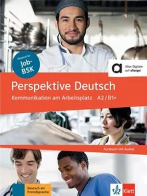 Obrázok produktu pre Perspektive Deutsch. Kommunikation am Arbeitsplatz. Kursbuch mit Audio-CD