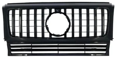 Produktbild von Kühlergrill für Mercedes G W463 90-2017 New G63 GT-R Panamericana Look Schwarz.
