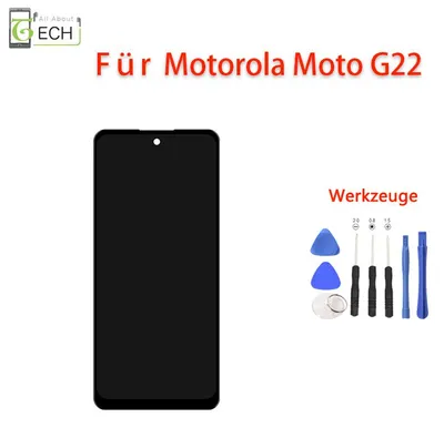 Produktbild von Für Motorola Moto G22 XT2231 LCD Display mit Rahmen Touchscreen Bildschirm