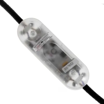 Zdjęcie produktu dla Creative Cables Ściemniacz do lamp i żarówek z wbudowanym przełącznikiem Srebrny Srebrny Jeden rozmiar