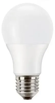 Imagen del producto de Bombilla LED, potencia 10/75W, casquillo E27, 230V, color blanco cálido (827), temperatura de color 2700K, flujo luminoso 1055 lúmenes, índice de reproducción cromática 180, forma A60