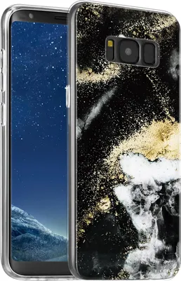 Produktbild von Hülle für Samsung Galaxy S8 Schutzhülle Marmor Motiv Handy Case Silikon Slim Cover