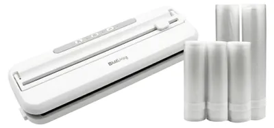 Produktbild von Addliving Vakuumierer V200 + Vakuumierbeutel  5 Rollen